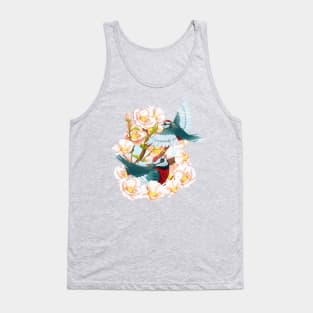 Full bloom | Spring birds Tank Top